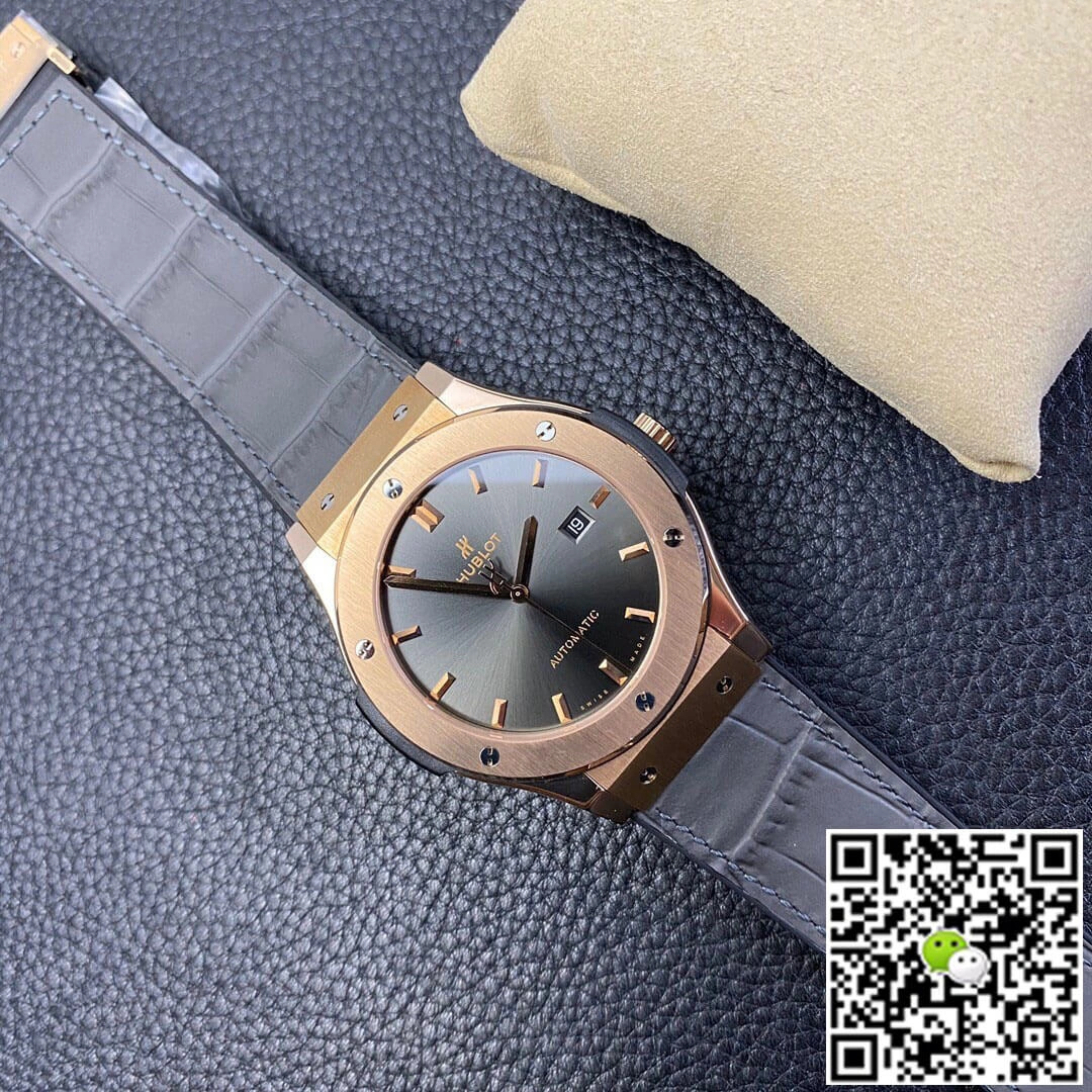 Hublot Classic Fusion 542.OX.7081.LR 42MM WWF Factory 1:1 Best Edition Replica Watch Gray Strap